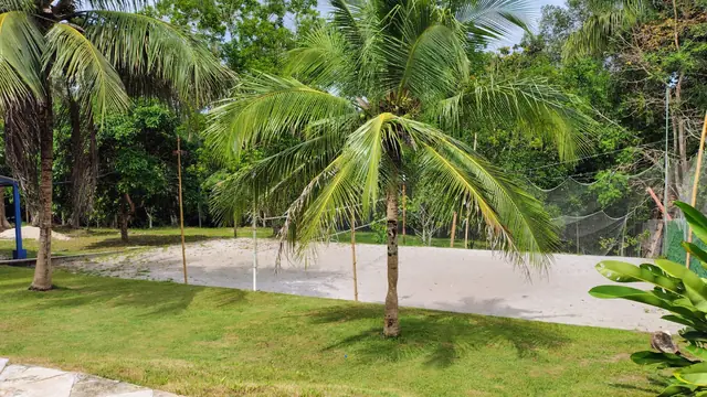 Campo de vôlei de areia