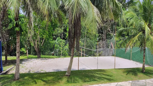Campo de vôlei de areia